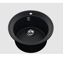 Комбо мойка VIGRO VG102 антрацит MN71304-4 + сифон VG102-M04-4 антрацит