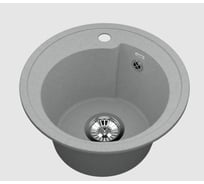 Комбо мойка VIGRO VG101 серый VG901 серый + сифон VG101-V1 серый