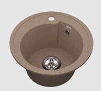Комбо мойка VIGRO VG101 терракотовый VG901 терракотовый + сифон VG101-V1 терракотовый