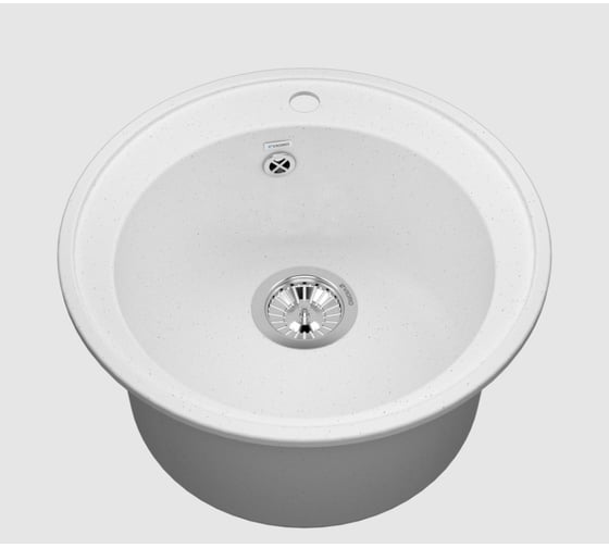 Комбо мойка VIGRO VG102 белый VG902 белый + сифон VG102-V2 белый 1