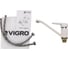 Комбо мойка VIGRO VG201 белый VG904 белый + сифон VG201-V4 белый 4