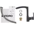 Комбо мойка VIGRO VG201 грей VG903 грей + сифон VG201-V3 грей 2