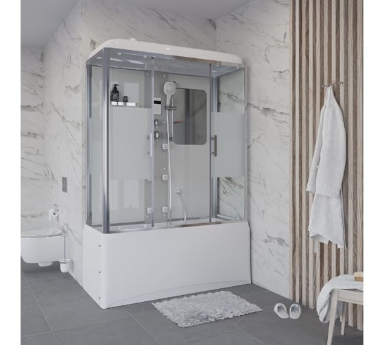 Душевая кабина Niagara NG-3150-01 150x70x220 поддон 56см, 4 места 31500164 (324172) 00324172