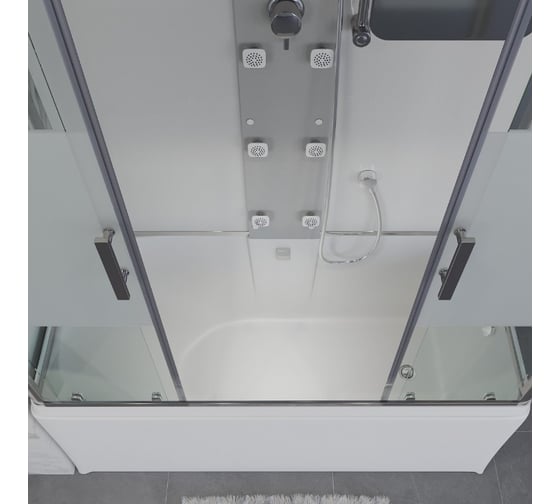 Душевая кабина Niagara NG-3170-01 170x75x220 поддон 56см, 4 места 31700164 (324173) 00324173