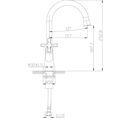 Смеситель Lemark Duetto для раковины LM5706C
