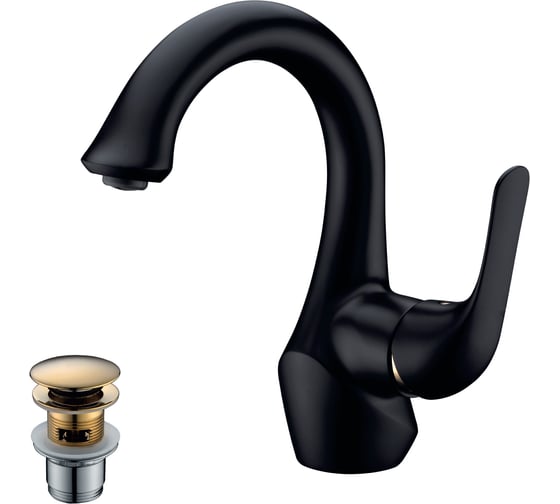 Смеситель для раковины Lemark Swan LM5406BG 1
