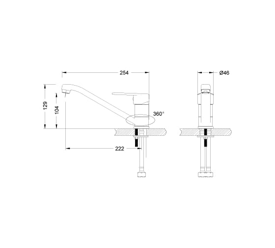Смеситель для кухни Lemark Point LM0304C