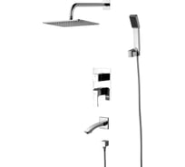 Смеситель Lemark Unit для ванны и душа, встраиваемый LM4522C
