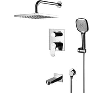 Смеситель Lemark Shift для ванны и душа, встраиваемый LM4322C