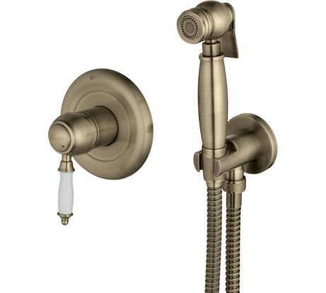 Смеситель Lemark Villa с гигиеническим душем, встраиваемый LM4819B