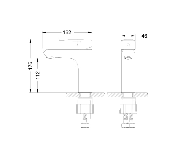 Смеситель для раковины Lemark Point LM0306C