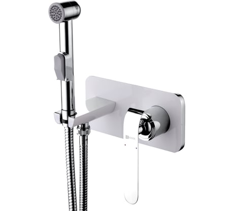 Смеситель Lemark Melange с гигиеническим душем, встраиваемый LM4919CW