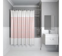 Штора для ванной комнаты IDDIS, 200*240см, полиэстер, B43P224i11