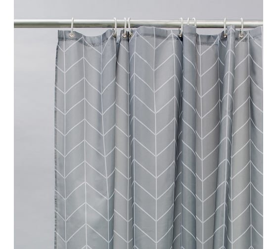 Штора для ванной комнаты IDDIS, 200*240см, полиэстер, B41P224i11