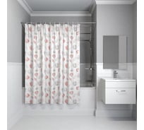 Штора для ванной комнаты IDDIS, 180*180см, полиэстер, P16P118i11