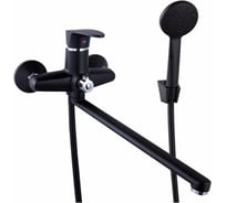 Смеситель для ванны FASHUN с длинным изливом из нержавеющей стали, матовый хром, однорычажный кран PL2205-7