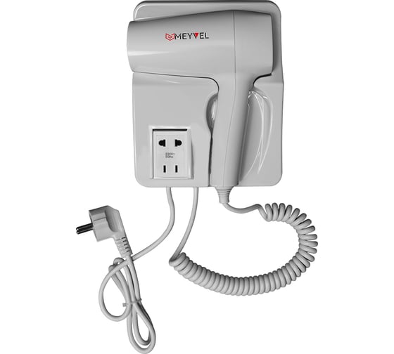 Настенный фен MEYVEL mf5s-1600 (white) 940008