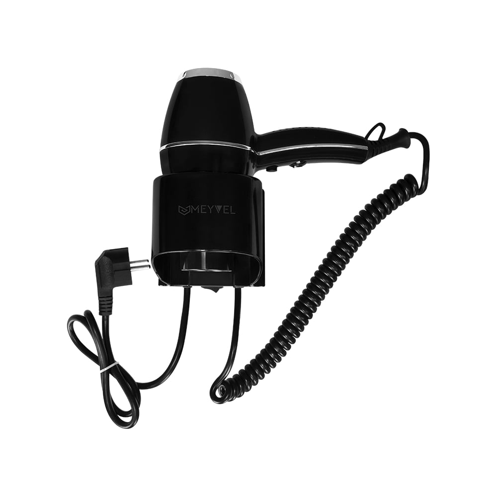 Настенный фен MEYVEL mf7-1800 (black) 940012 - выгодная цена, отзывы ...