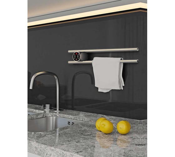 Электро полка Terminus Smart dry п2 круг 500x90 4670078537737