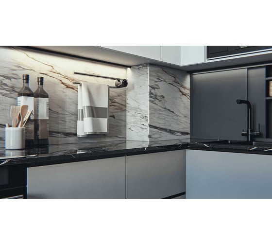 Электро полка Terminus Smart dry п2 круг 500x90 4670078537737