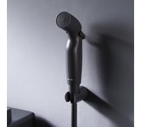 Гигиенический набор со шлангом и держателем AM.PM чёрный F0202022