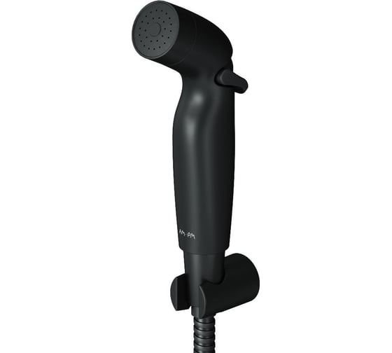 Гигиенический набор со шлангом и держателем AM.PM чёрный F0202022