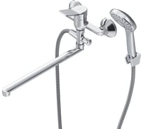 Смеситель для ванны/душа AM.PM X-Joy излив 325 мм, душевой набор, хром F85A90100