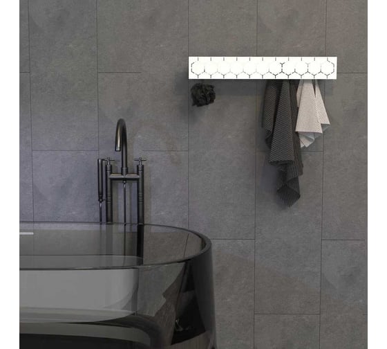 Крючки Граф Держалкин Bee hook 60x9.2x9 белая Fl-bee-hook60-б