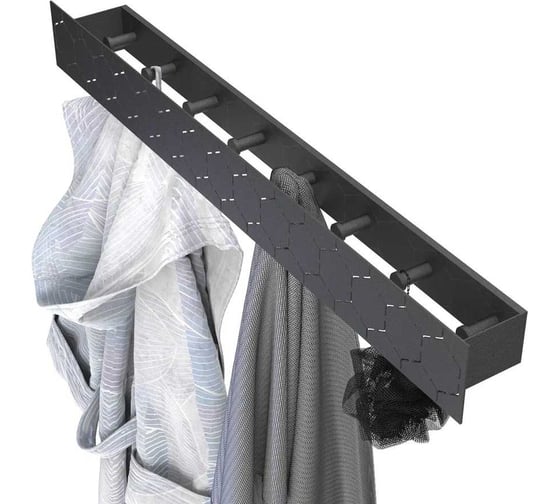 Крючки Граф Держалкин Bee hook 80x9.2x9 черная Fl-bee-hook80-ч