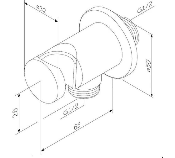 Шланговое подсоединение с держателем AM.PM черный F0602122