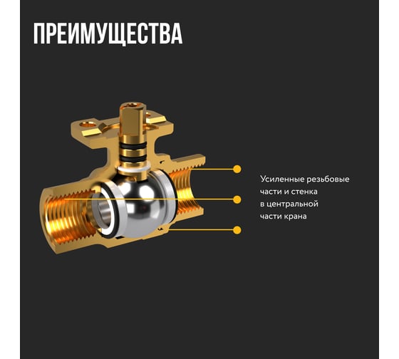 Кран шаровой с электроприводом 1/2F 12В Stahlmann 2282755