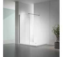 Душевая перегородка Veconi Korato KR-72B, 1100x2000, черный, стекло прозрачное KR72B-110-01-C7