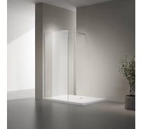 Душевая перегородка Veconi Korato KR-72, 1000x2000, хром, стекло прозрачное KR72-100-01-C7