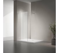 Душевая перегородка Veconi Korato KR-72, 800x2000, хром, стекло прозрачное KR72-80-01-C7