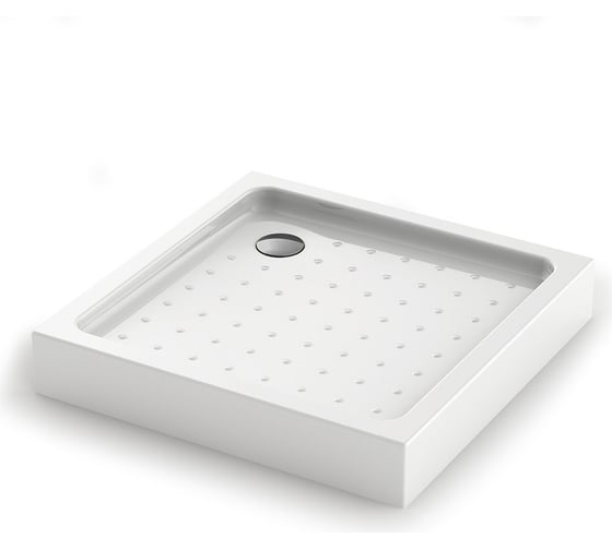 Душевой поддон Veconi Tezeo acrylic TZ-52, 1000x1000x150, акрил, белый TZ52-100-C5