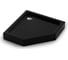 Душевой поддон Veconi Tezeo acrylic TZ-53B, 1000x1000x150, акрил, черный TZ53B-100-C5 1