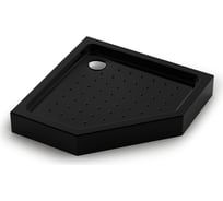 Душевой поддон Veconi Tezeo acrylic TZ-53B, 900x900x150, акрил, черный TZ53B-90-C5