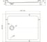 Душевой поддон Veconi Tezeo acrylic TZ-54, 1000x900x150, акрил, белый TZ54-10090-C5 2