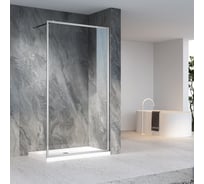 Душевая перегородка Veconi Korato KR-81, 900x2000, хром, стекло прозрачное KR81-90-01-C7