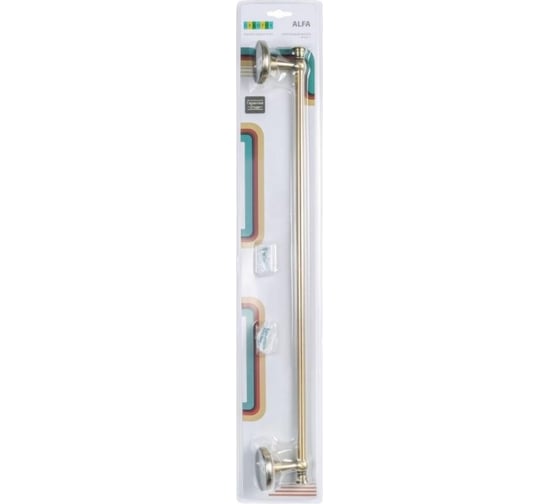 Трубчатый полотенцедержатель GRAMPUS ALFA GR-9501 9501