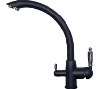 Кухонный смеситель Zigmund & Shtain 1500 черный базальт ЦБ-00000736