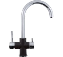 Кухонный смеситель Zigmund & Shtain 1800 черный базальт ЦБ-00000769