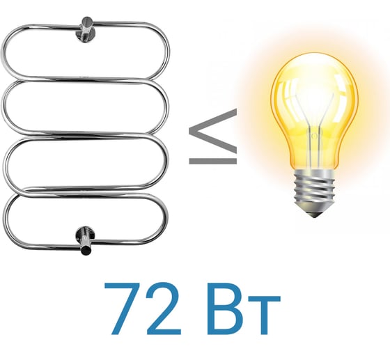 Полотенцесушитель ENERGY Aura 800х600 000000548