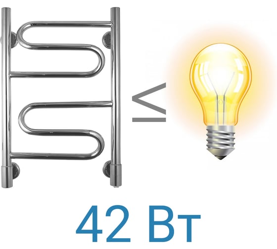 Полотенцесушитель ENERGY Bravo 600х400 00000015276
