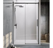 Душевая дверь Veconi Vianno VN-70GR, 1200x1950, Брашированный графит, стекло прозрачное VN70GR-120-01-C4