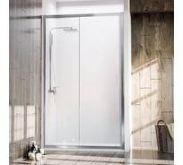 Душевая дверь Veconi Vianno VN-72, 1300x1900,хром, стекло прозрачное VN72-130-01-C4