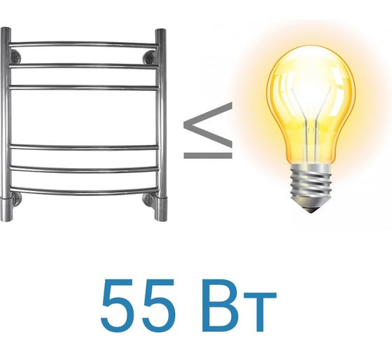 Полотенцесушитель ENERGY Ergo 600х500 00000015289