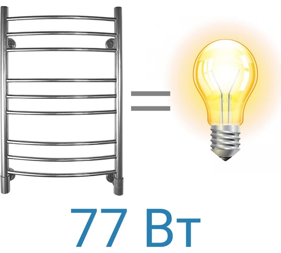 Полотенцесушитель ENERGY Ergo 800х500 00000015290