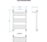 Полотенцесушитель ENERGY Prestige modus 800х500 00000015316 7