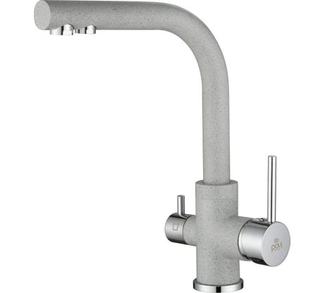 Смеситель для кухни Paulmark ESSEN, серый, Es213011-310